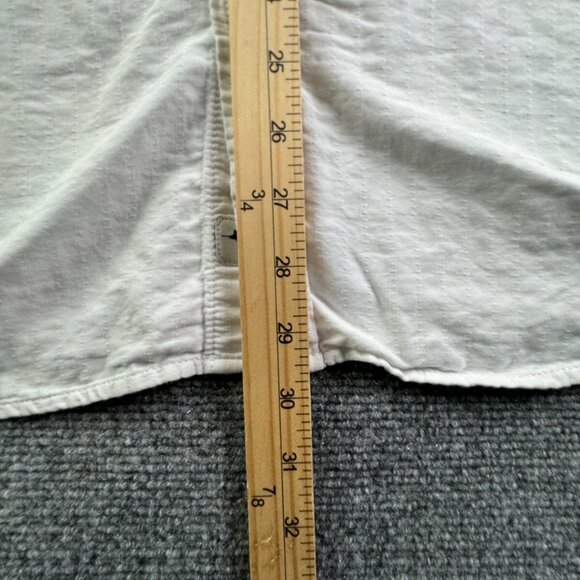 Tommy Bahama Long Sleeve Button Up Shirt Adult Island Modern Fit White XL COTTON - Picture 4 of 16